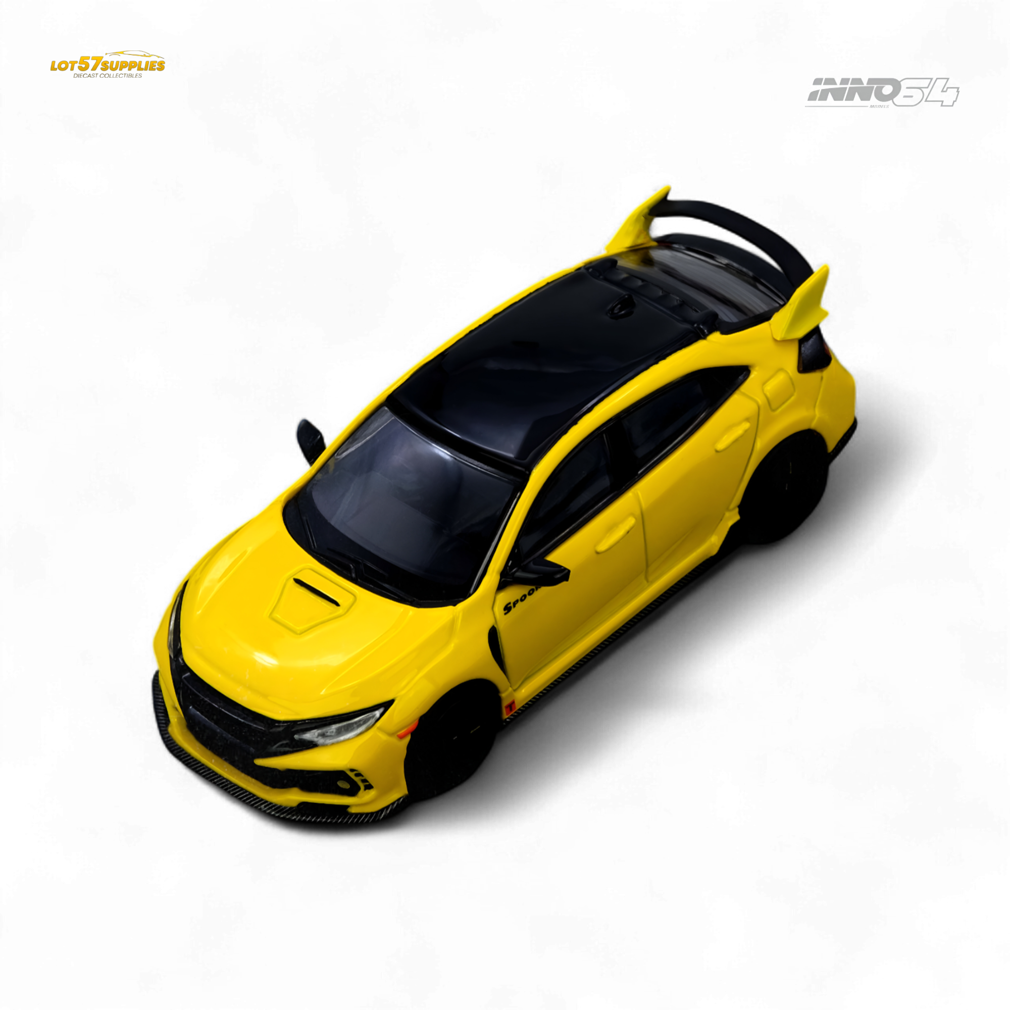 (Pre-Order) INNO64 Honda Civic Type-R FK8 Yellow 1:64