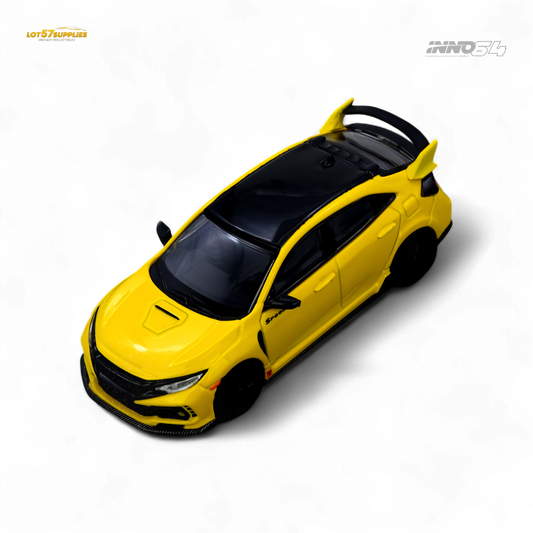 (Pre-Order) INNO64 Honda Civic Type-R FK8 Yellow 1:64
