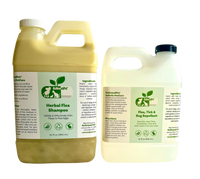 FLEA-X KIT: Flea Shampoo, Flea Tick Bug Repellent