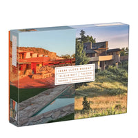 FLW Taliesin & Taliesin West Double-Sided 500 Piece Jigsaw Puzzle Galison