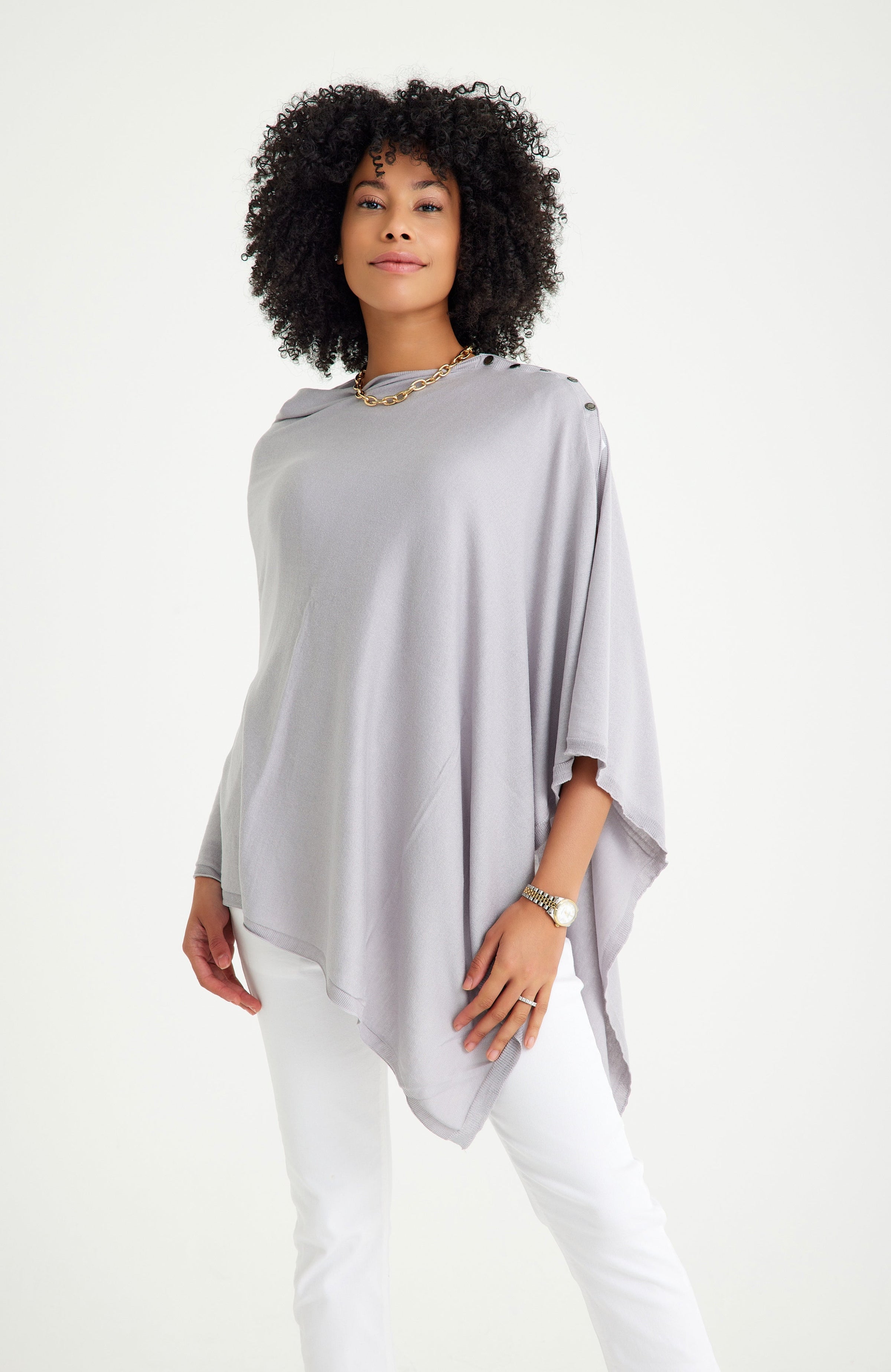 4 in 1 Multipurpose Knitwear as Maternity/Nursing Shawl