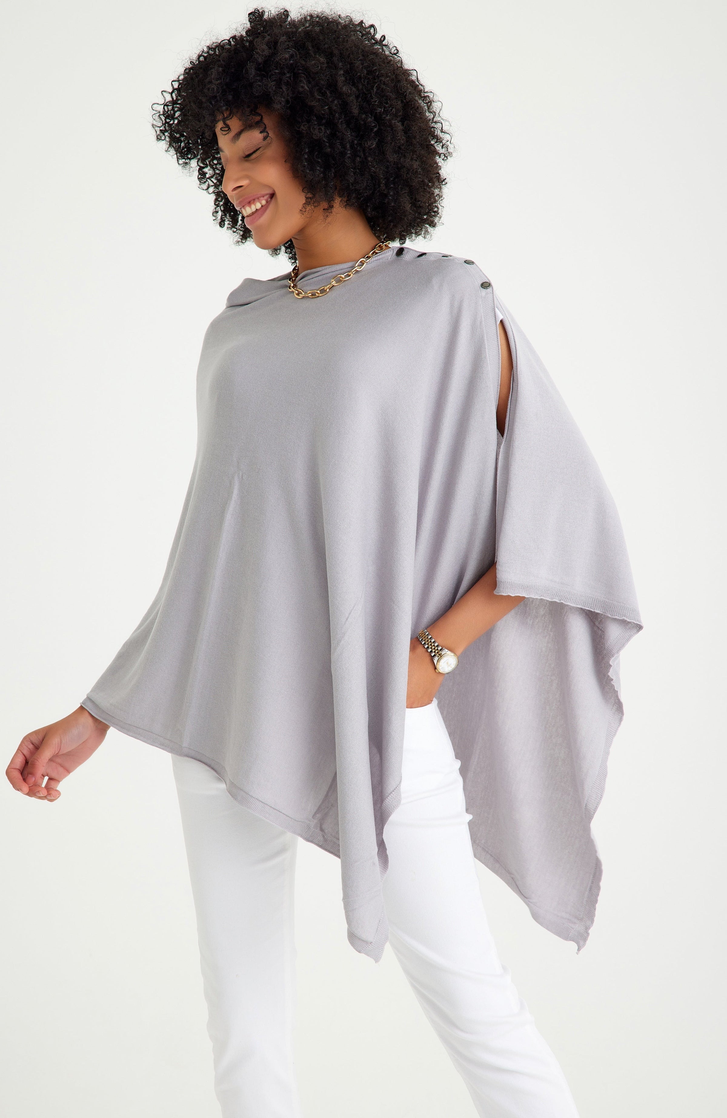 4 in 1 Multipurpose Knitwear as Maternity/Nursing Shawl