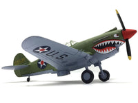 Curtiss P-40E Warhawk Fighter Aircraft "China-Burma-India Theater" (1942) United States Army Air Forces 1/72 Diecast Model Airplane
