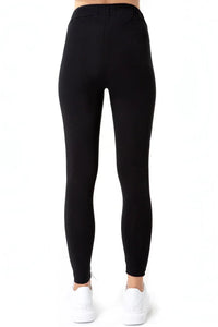 Easy Bottom Foldover Waistband Maternity Leggings - BIG FRENCHIES