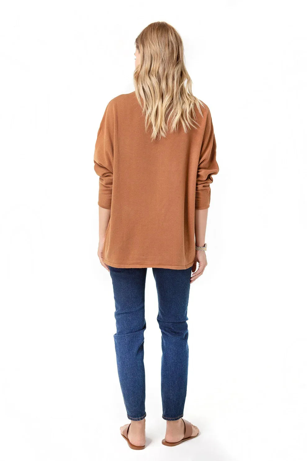 Let Loose Crossover Long Sleeve Maternity/Nursing Knit Top - BIG FRENCHIES