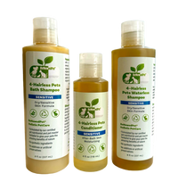 4-HAIRLESS PETS SENSITIVE SHAMPOO, WATERLESS & CONDITIONER KIT