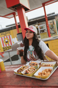 Makes me Want a Hot Dog - Red Vintage Trucker Hat