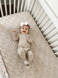 Dainty Ditsy Bamboo Crib Sheet - BIG FRENCHIES