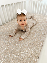 Dainty Ditsy Bamboo Crib Sheet - BIG FRENCHIES