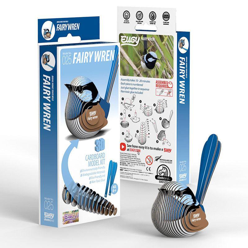 Fairy Wren 3D Cardboard Model Kit Eugy - BIG FRENCHIES