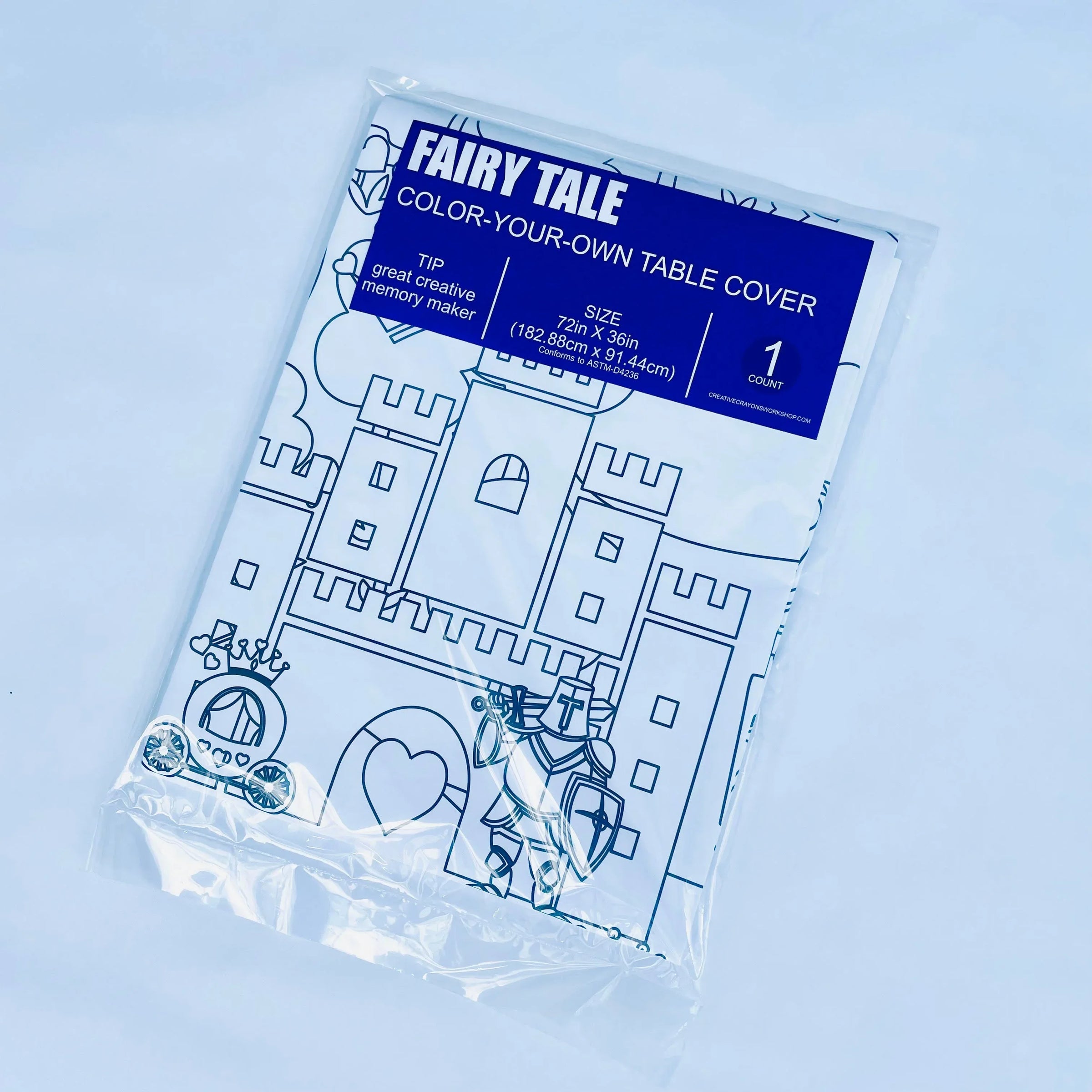 Fairy Tale Coloring Tablecloth - BIG FRENCHIES