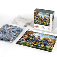 Fall Football 500 Piece Jigsaw Puzzle Boardwalk