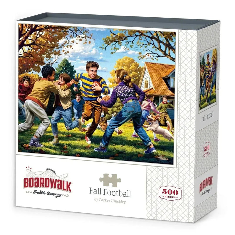 Fall Football 500 Piece Jigsaw Puzzle Boardwalk - BIG FRENCHIES