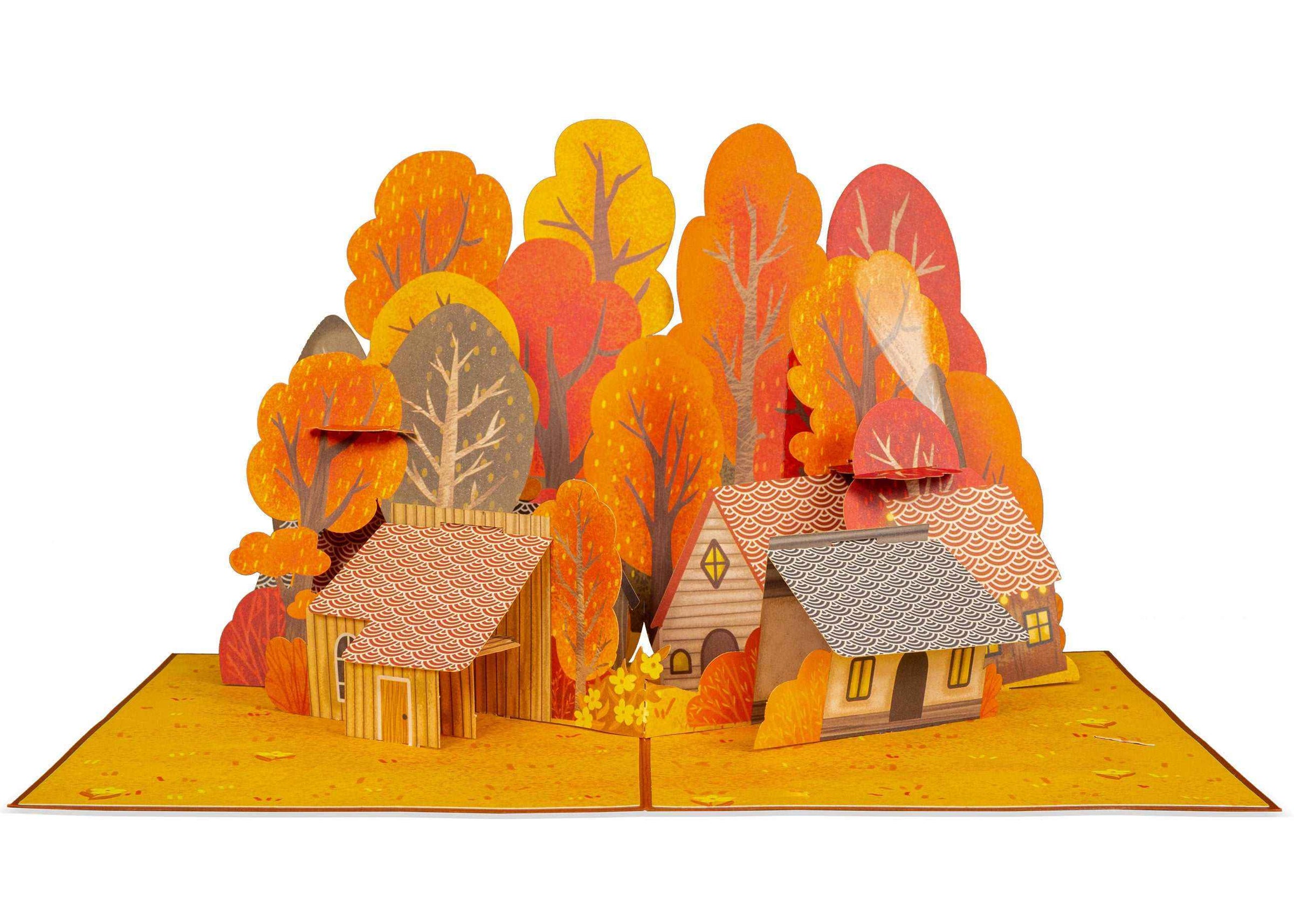 Fall Foliage Popup Card