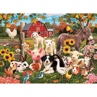 Family Farm 350 Piece Family Jigsaw Puzzle Cobble Hill