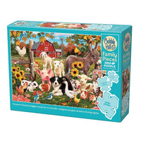 Family Farm 350 Piece Family Jigsaw Puzzle Cobble Hill