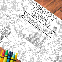 Farm Coloring Tablecloth - BIG FRENCHIES