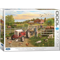 Farmer's Ford Tractor 1000 Piece Jigsaw Puzzle Eurographics