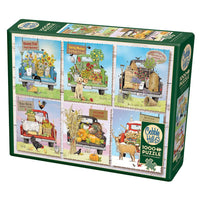 Farmer's Market Trucks 1000 Piece Jigsaw Puzzle Cobble Hill
