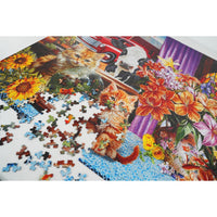 Farmhouse View 1500 Piece Jigsaw Puzzle Springbok - BIG FRENCHIES