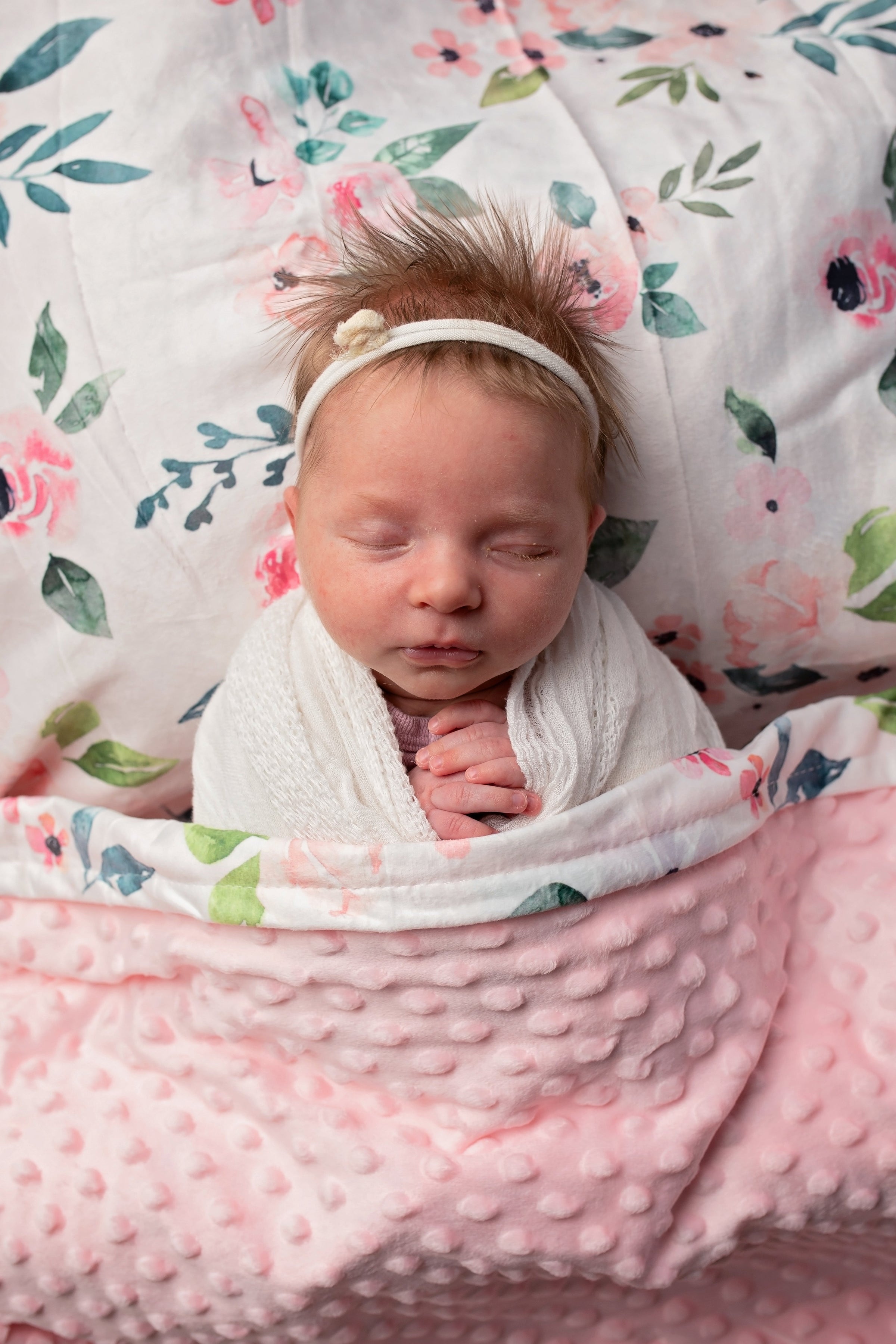 Flowers Forever Minky Blanket