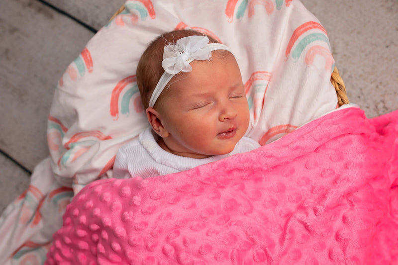 Colorful Creations Minky Blanket - BIG FRENCHIES