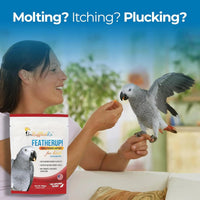 FeatherUp Bird Vitamins with Biotin & Calcium for Feather Growth 90g