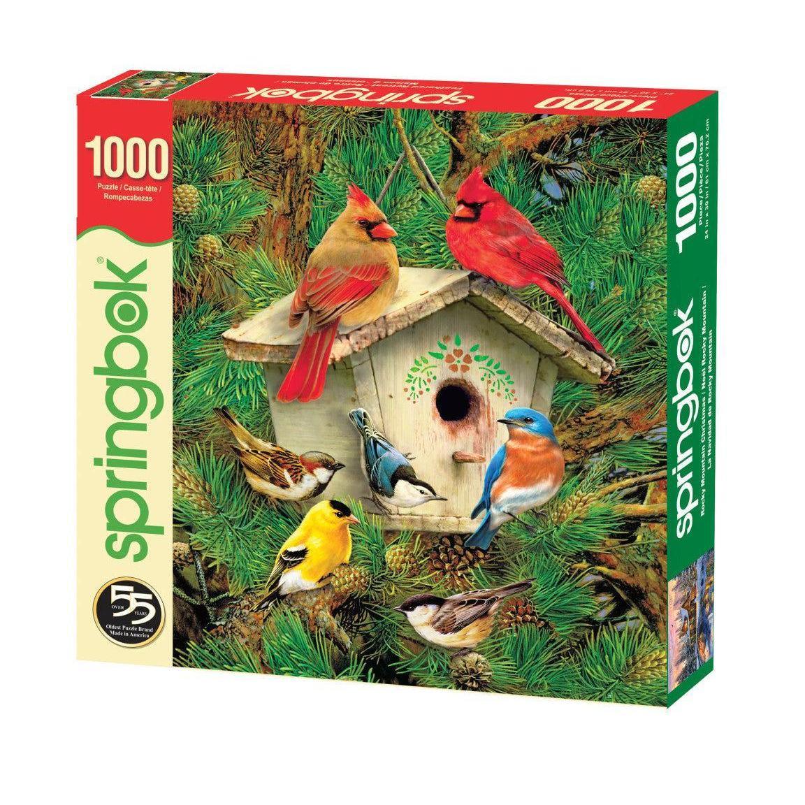 Feathered Retreat 1000 Piece Jigsaw Puzzle Springbok - BIG FRENCHIES