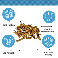 Country Living All-Natural Chicken Feet Dog Treats, Crunchy Snacks for Joint Support – (20-Pack) - BIG FRENCHIES