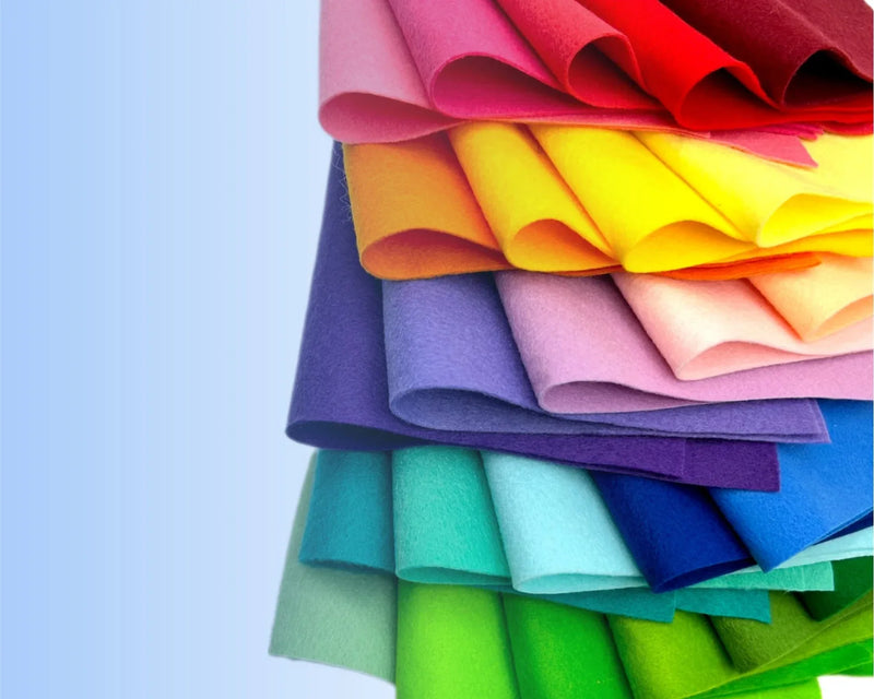 Felt sheets, polyester soft felt - BIG FRENCHIES