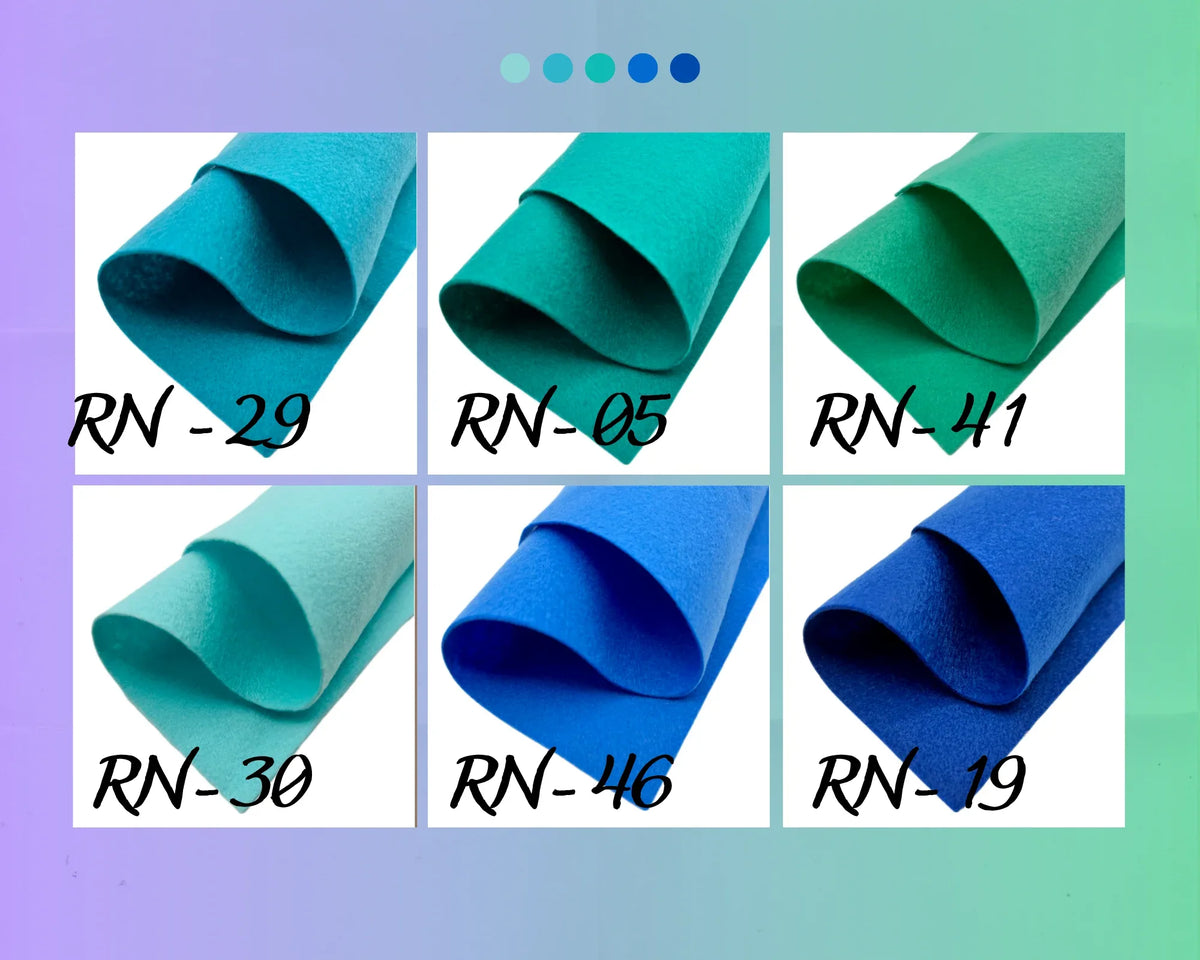 Felt sheets, polyester soft felt - BIG FRENCHIES
