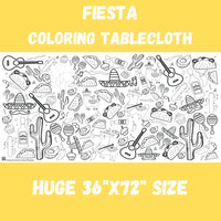 Fiesta Coloring Tablecloth - BIG FRENCHIES