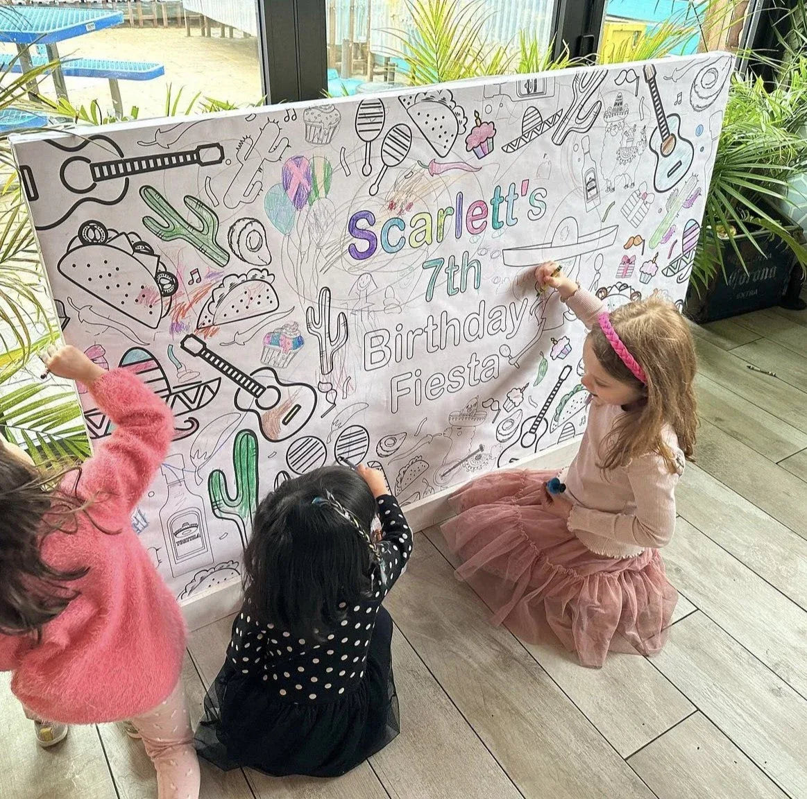 Fiesta Coloring Tablecloth - BIG FRENCHIES