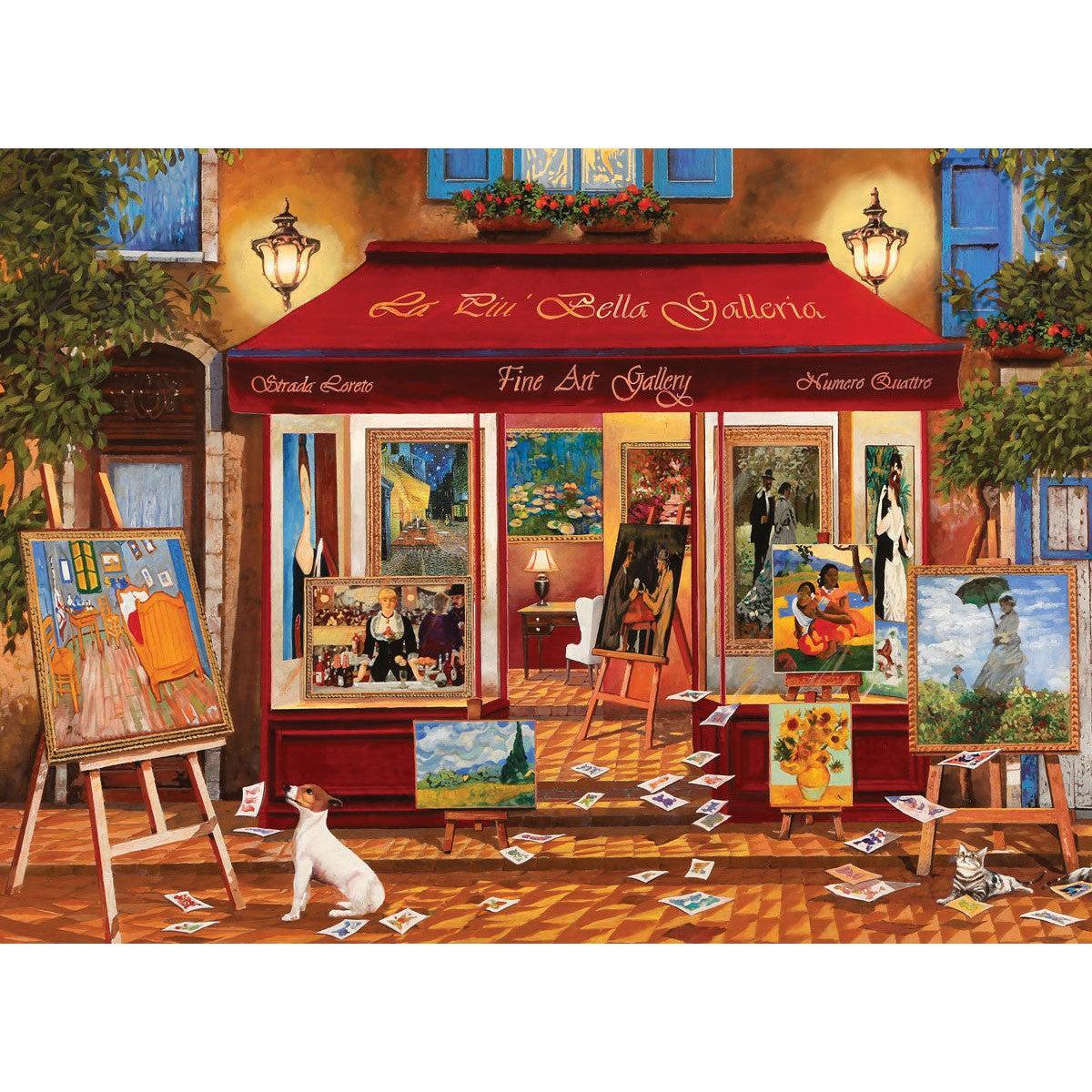 Fine Art Gallery 1000 Piece Jigsaw Puzzle Eurographics - BIG FRENCHIES
