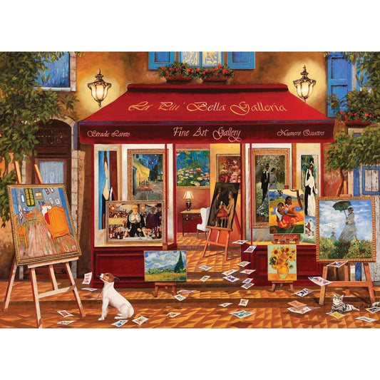 Fine Art Gallery 1000 Piece Jigsaw Puzzle Eurographics - BIG FRENCHIES