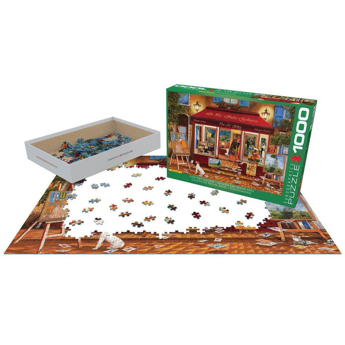 Fine Art Gallery 1000 Piece Jigsaw Puzzle Eurographics - BIG FRENCHIES