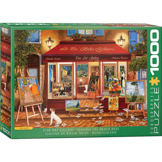 Fine Art Gallery 1000 Piece Jigsaw Puzzle Eurographics - BIG FRENCHIES