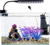 Fish Tank Decoration Coral Reef Set Aquarium Ornament Cave Plants Betta Decor