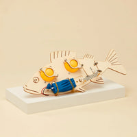 Fish Robot DIY Kit, Educational STEM Toy - BIG FRENCHIES