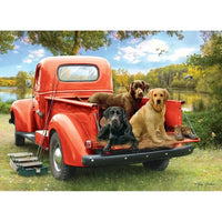 Fishing Friends 1000 Piece Jigsaw Puzzle Cobble Hill - BIG FRENCHIES