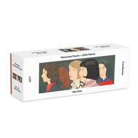 Five Women by Alex Katz 1000 Piece Panoramic Jigsaw Puzzle Galison