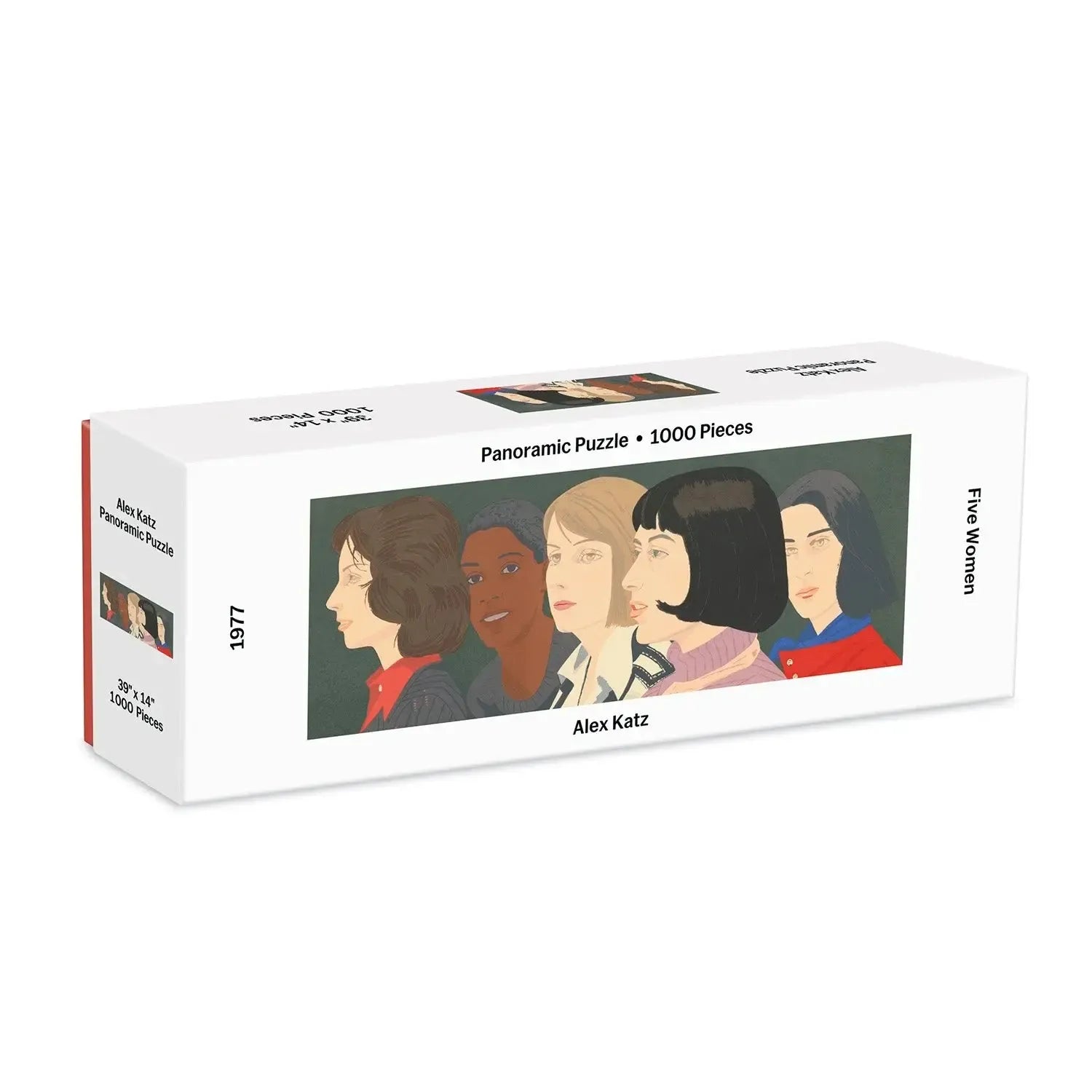 Five Women by Alex Katz 1000 Piece Panoramic Jigsaw Puzzle Galison