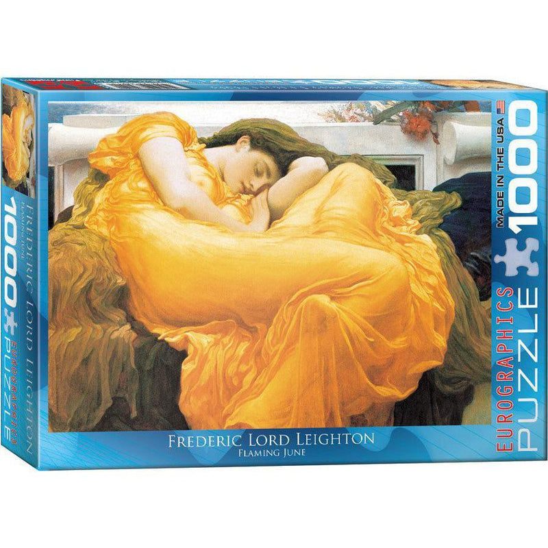 Flaming June 1000 Piece Jigsaw Puzzle Eurographics - BIG FRENCHIES