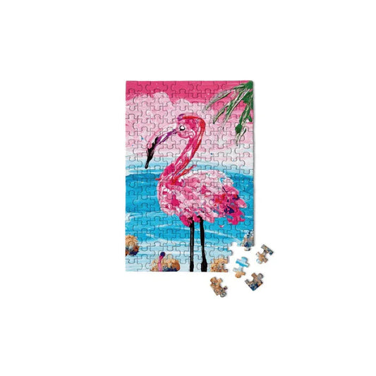 Flamingo 150 Piece Mini Jigsaw Puzzle Micro Puzzles - BIG FRENCHIES