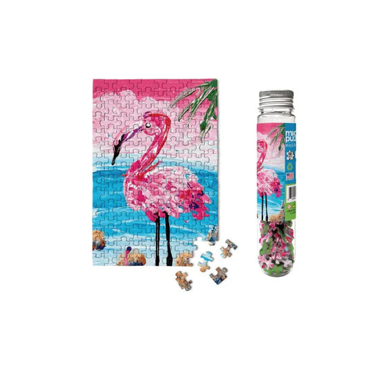 Flamingo 150 Piece Mini Jigsaw Puzzle Micro Puzzles - BIG FRENCHIES