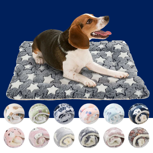 Flannel Pet Sleeping Mat & Dog Bed – Soft, Washable, and Durable - BIG FRENCHIES