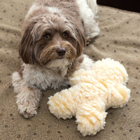 HuggleFleece® Man Plush Dog Toy, Regular - BIG FRENCHIES