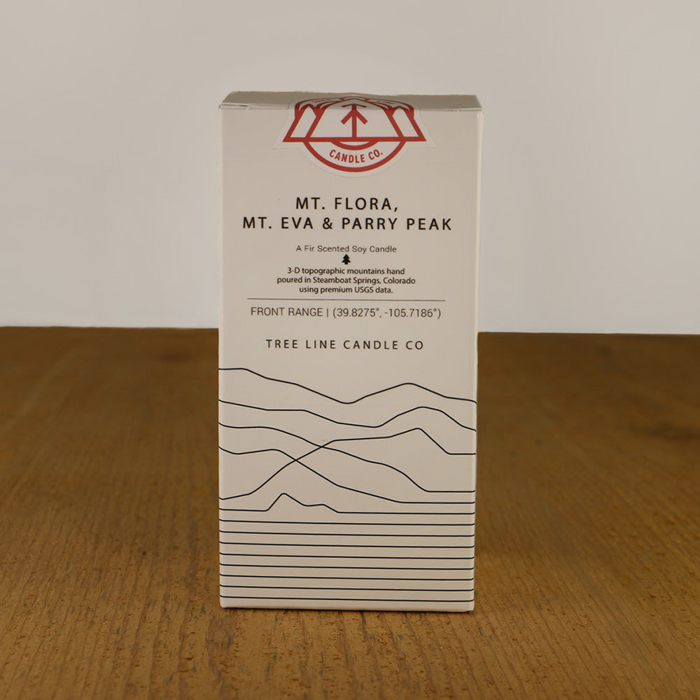 Mt. Flora, Mt. Eva & Parry Peak Candle - BIG FRENCHIES
