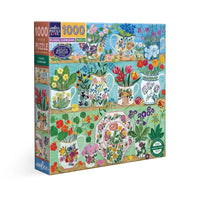 Floral Cupboard 1000 Piece Jigsaw Puzzle eeBoo
