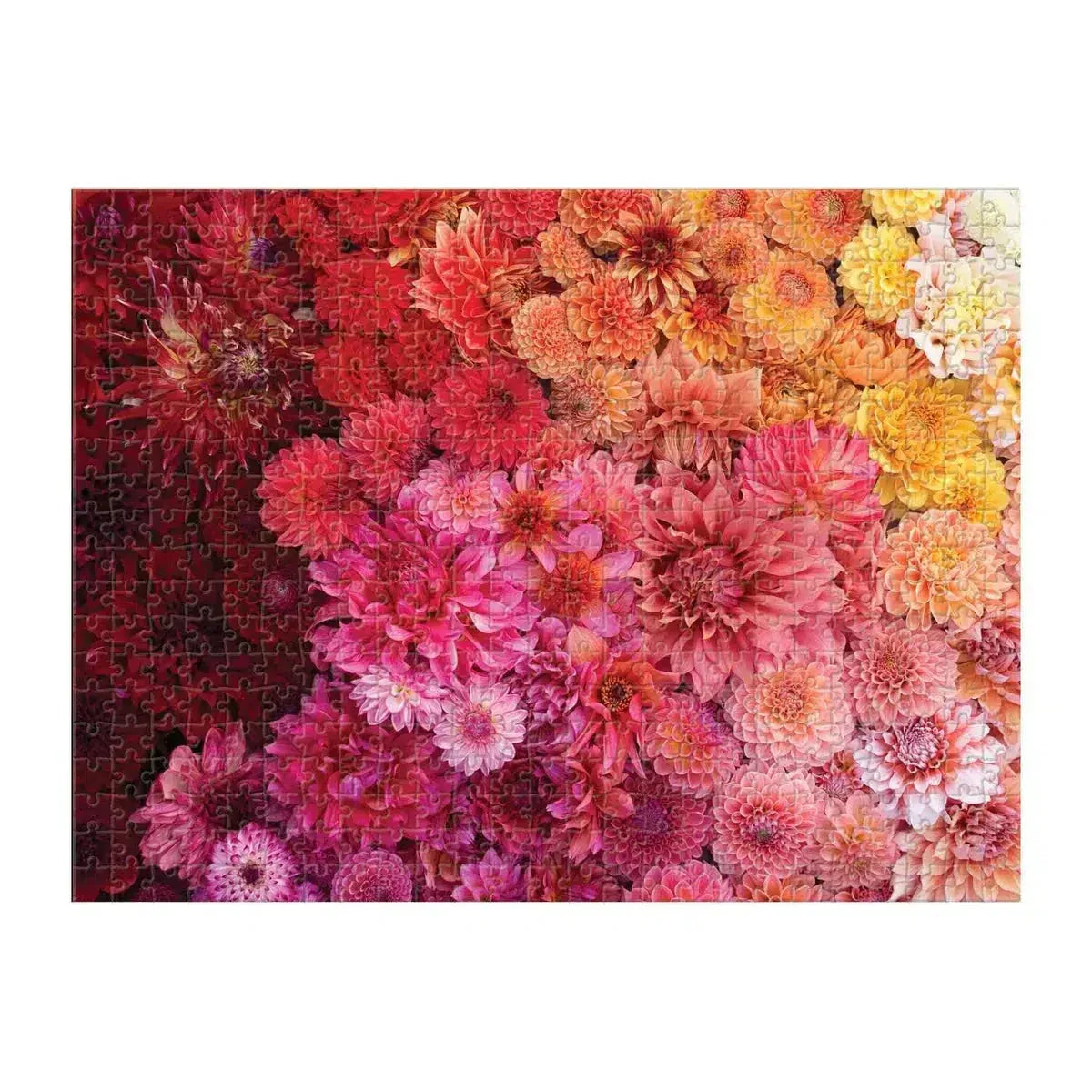 Floret Farm's Cut Flower Garden Double-Sided 500 Piece Jigsaw Puzzle Galison - BIG FRENCHIES